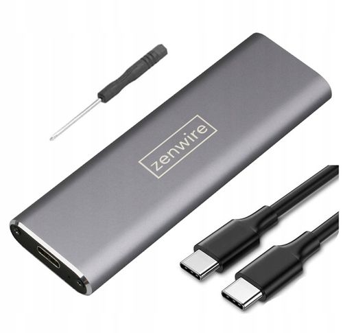 Adapter dysku Kieszeń na dysk SSD m.2 USB-C obudowa m2 SATA NGFF USB 3.0 na Arena.pl