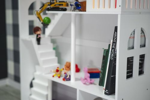 LULILO Półka regał domek na książki CALLA XXL na Arena.pl