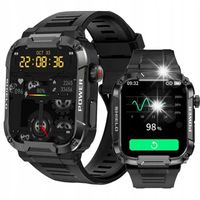 SMARTWATCH Zegarek SMARTBAND PULS KROKI PL ROZMOWY