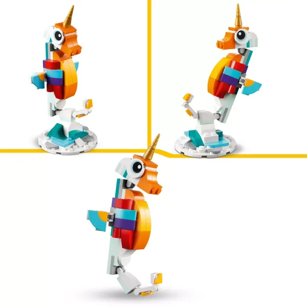 Lego Creator 3 W 1 Magiczny Jednorożec 31140 zdjęcie 4