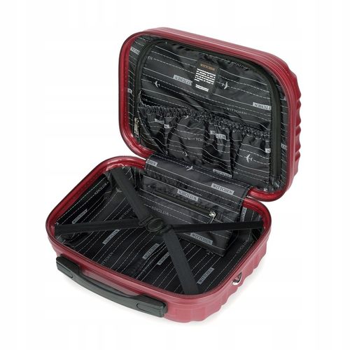 WITTCHEN Kosmetyczka podróżna z ABS z żebrowaniem na Arena.pl