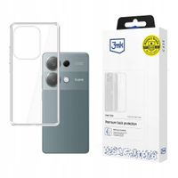 Silikonowe etui na Redmi Note 13 Pro 4G - 3mk Clear Case