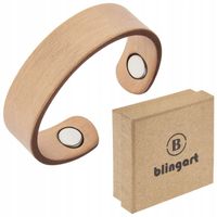 Damska obrączka miedziana magnetyczna lecznicza