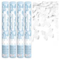 TUBY Strzelające MOTYLKI Konfetti Wesele ŚLUB Pierwszy Taniec 40cm x 4szt