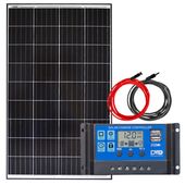 ZESTAW SOLARNY KAMPER 140W 12V REGULATOR