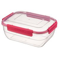 Pojemnik prostokątny do przechowywania żywności 1,32 L hermetyczny 4 klipsy