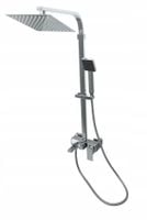 SL Bateria Wannowa Prysznicowa Deszcz CHROM