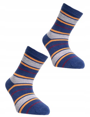 Skarpetki Dziecięce Bawełniane Skarpety Długie Wzory 3-pary MORAJ 27-30 na Arena.pl