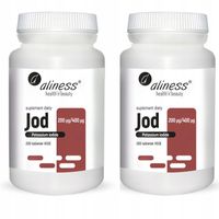 SUPLEMENT DIETY Aliness Jod tabletki 200 szt. ZESTAW ZDROWIE