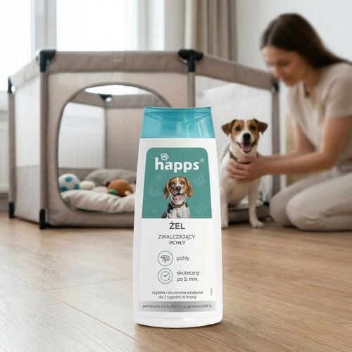 HAPPS - żel zwalczający pchły 150ml na Arena.pl