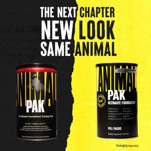 UNIVERSAL ANIMAL PAK 44 SASZ MULTIWITAMINA NEW na Arena.pl