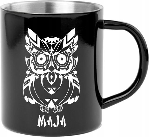 Kubek metalowy z grawerem PREZENT dla par iminiem na Arena.pl