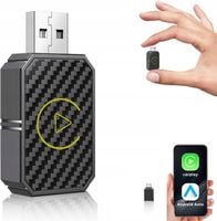 BEZPRZEWODOWY ADAPTER ANDROID AUTO CARPLAY 2 W 1 PLUG AND PLAY MINI