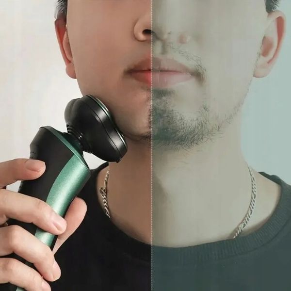 GOLARKA MĘSKA MASZYNKA TRYMER 4W1 DO GOLENIA BRODY WŁOSÓW BEZPRZEWODOWA zdjęcie 10