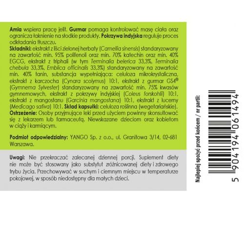 Yango Panaseus TALIA OSY 50 kapsułek na Arena.pl