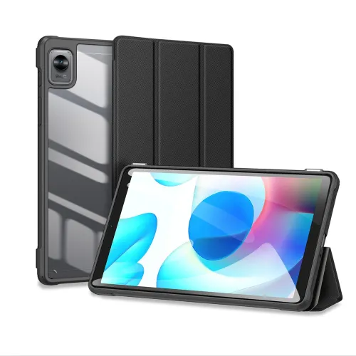 Dux Ducis Toby pancerne etui z klapką Smart Case do Realme Pad Mini czarny na Arena.pl