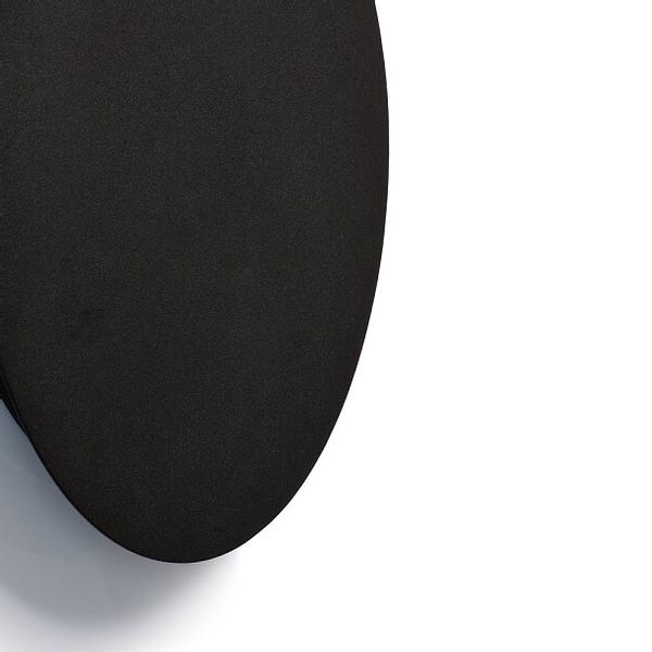 Czarny kinkiet minimalistyczny Ring 7636 LED 12W 3000K salonowy zdjęcie 3