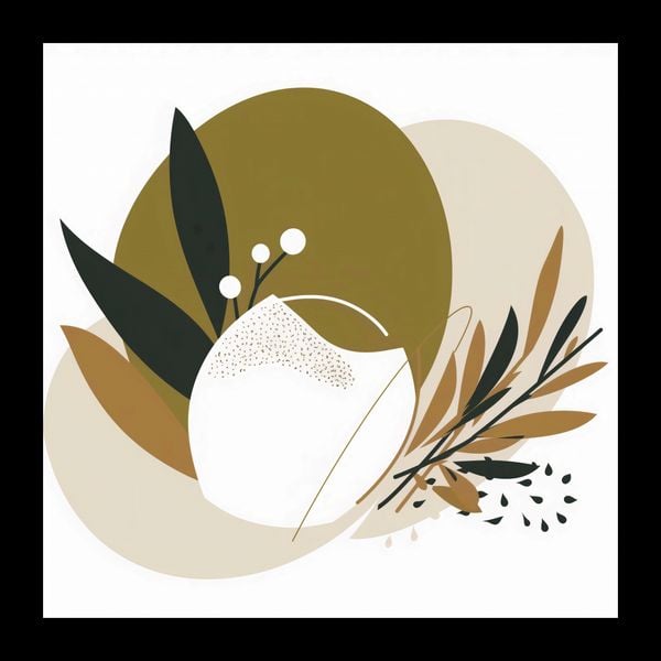 Plakat 20x20cm Botaniczna Esencja zdjęcie 2