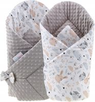 ROŻEK NIEMOWLĘCY MINKY BECIK OTULACZ 80x80cm BABYMAM