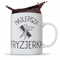 Kubek Dla Fryzjera Fryzjerki Najlepszy Fryzjer Z Nadrukiem Ze Zdjęciem