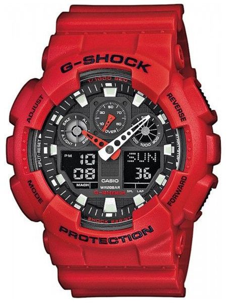 ZEGAREK MĘSKI CASIO G-SHOCK GA-100B-4AER (zd135d) zdjęcie 1