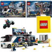 LEGO City Policyjna ciężarówka z laboratorium kryminalnym 60418
