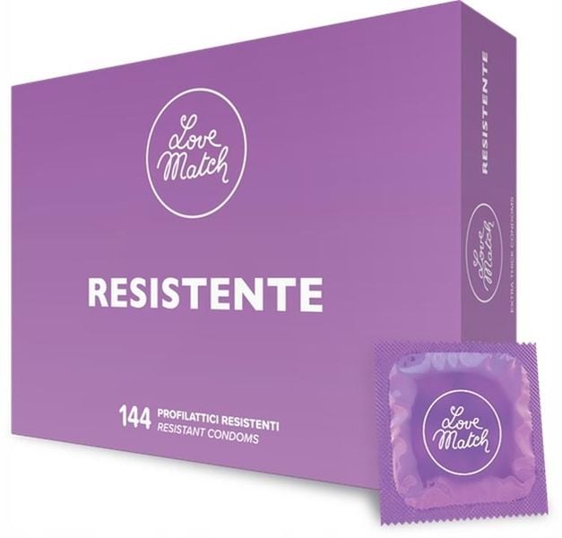 Prezerwatywy-Love Match Resistante  - 144 Pack zdjęcie 1