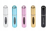 Zestaw 5x 5ml Atomizery podróżne do perfum wielokrotnego użytku