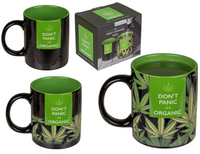 Magiczny kubek marihuana liście konopii zioło weed