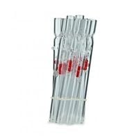 lufka szklana s2 red spherule strait 12cm 10szt