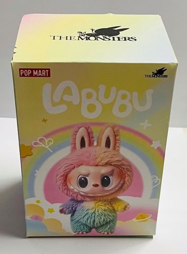 MASKOTKA LALKA LALECZKA BRELOK FIGURKA PLUSZAK Secret LABUBU tęczowy na Arena.pl