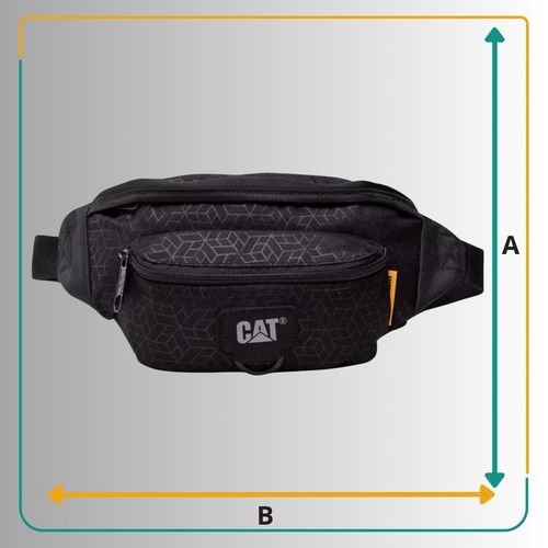Saszetka Męska Do Pracy Pojemna Wytrzymała CATERPILLAR Czarna 2 L na Arena.pl