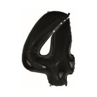 BALON FOLIOWY 92 CM B&C GODAN CZARNY NUMER 4