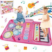 Mata Do Muzyczna Elektroniczna Bęben Jazzowy Gra + 2 Pałeczki Perkusyjne