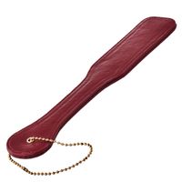 packa z pętelką ekoskóra złote detale. pieszczoty z klapsami