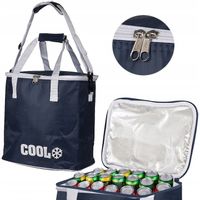 TORBA TERMICZNA PLAŻOWA PIKNIK DUŻA Lodówka Turystyczna 18L napoje jedzenie
