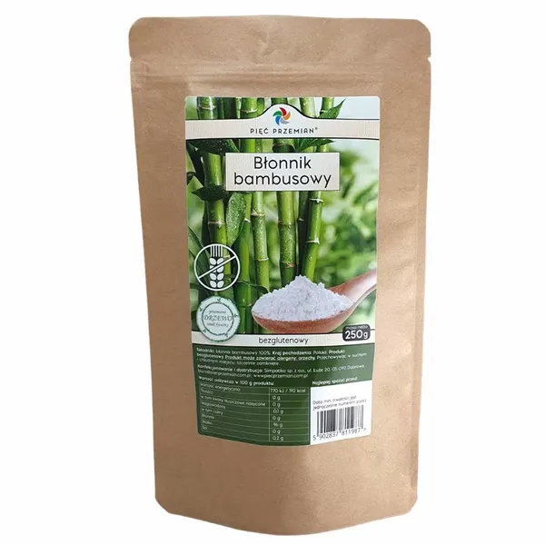 Błonnik Bambusowy Pięć Przemian, 250 g zdjęcie 1