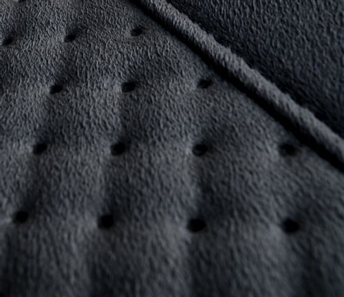 Pokrowce z alcantary na fotele PRESTIGE Czarne do TOYOTA COROLLA na Arena.pl