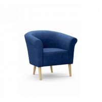 Fotel PERO - granatowy / R81