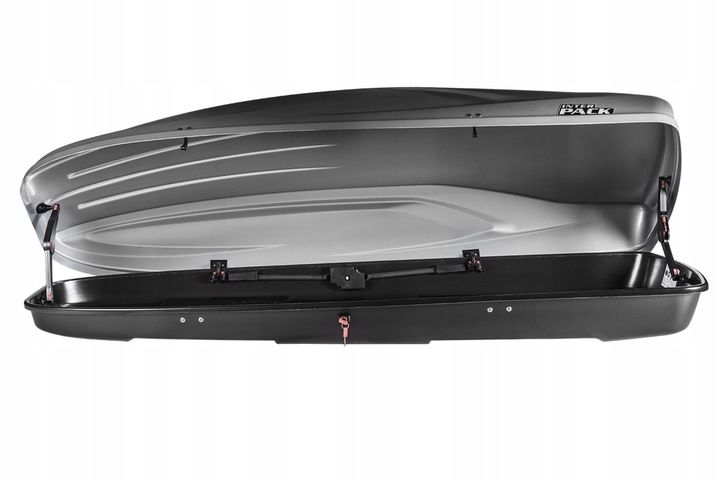 BOX BAGAŻNIK DACHOWY STELLA 480 SREBRNY OBUSTRONNIE OTWIERANY zdjęcie 15