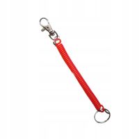 Retraktor spiralka smyczka do kluczy survival hit czerwona sprężynka do ID