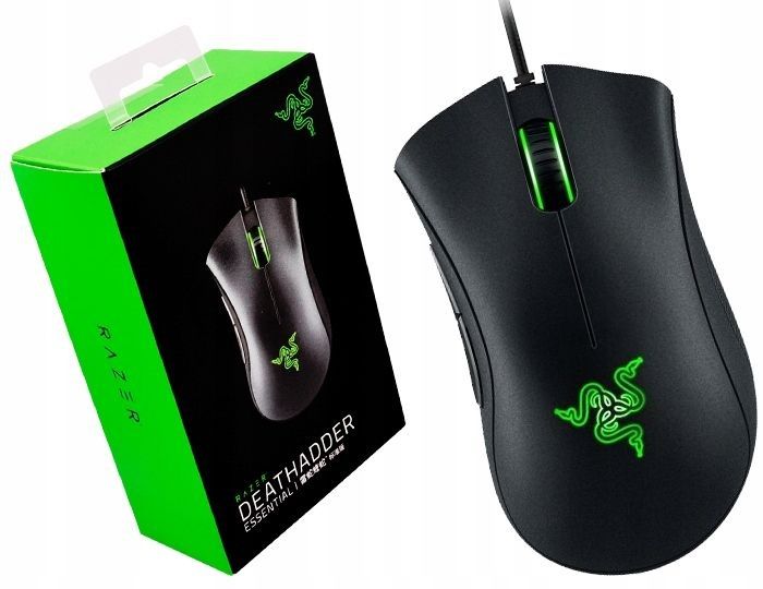 Myszka przewodowa Razer DeathAdder Essential sensor optyczny zdjęcie 1