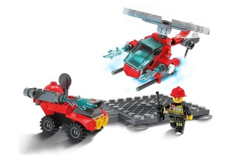 Klocki Blocki My Fire Brigade 2w1 87el na Arena.pl