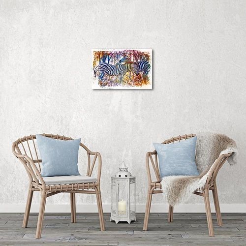 Obraz na płótnie – Canvas, Zebry, abstrakcja 60x40 na Arena.pl