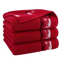 Ręcznik 50x90cm Bordo