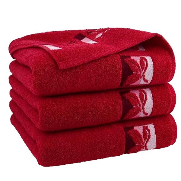 Ręcznik 50x90cm Bordo zdjęcie 1