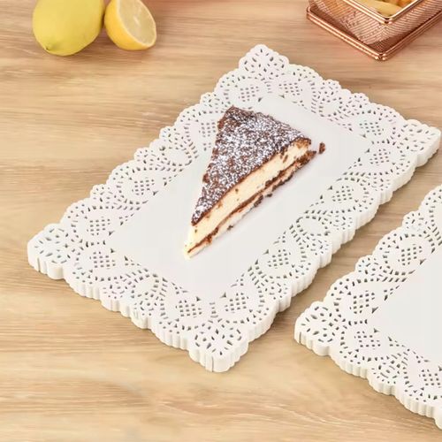 PODKŁAD PAPIEROWY AŻUROWY POD CIASTO TORT 25x35CM OZDOBNA SERWETKA na Arena.pl