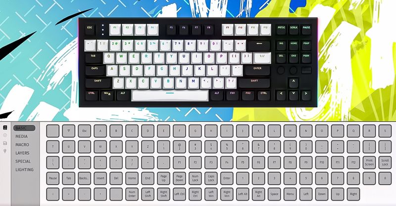 Klawiatura HATOR Gravity TKL (biała) zdjęcie 16