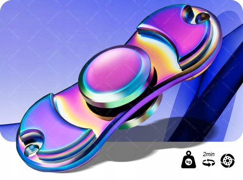 SKATE RAINBOW HAND FIDGET SPINNER METAL na Arena.pl