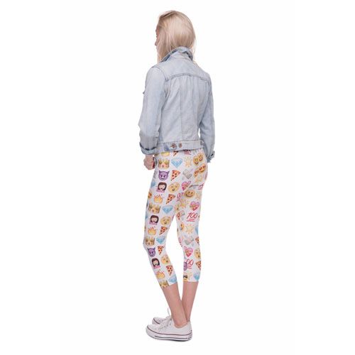 Legginsy 3/4 fullprint EMOJI zdjęcie 4